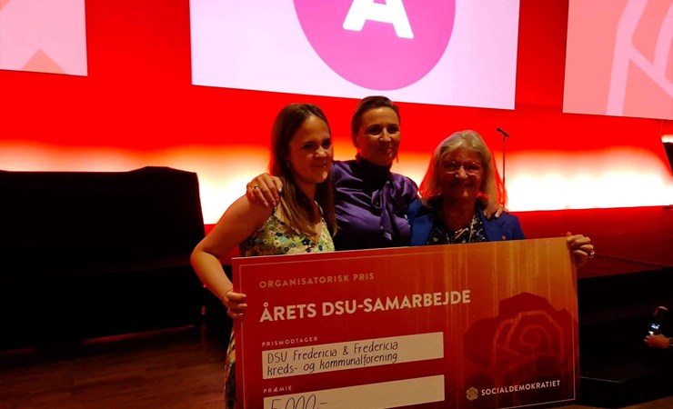 DSU Fredericia vandt hæderspris ved årsmøde